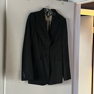 BURBERRY Wool Black Women's Blazer. NWOT. Women’s size US 6.